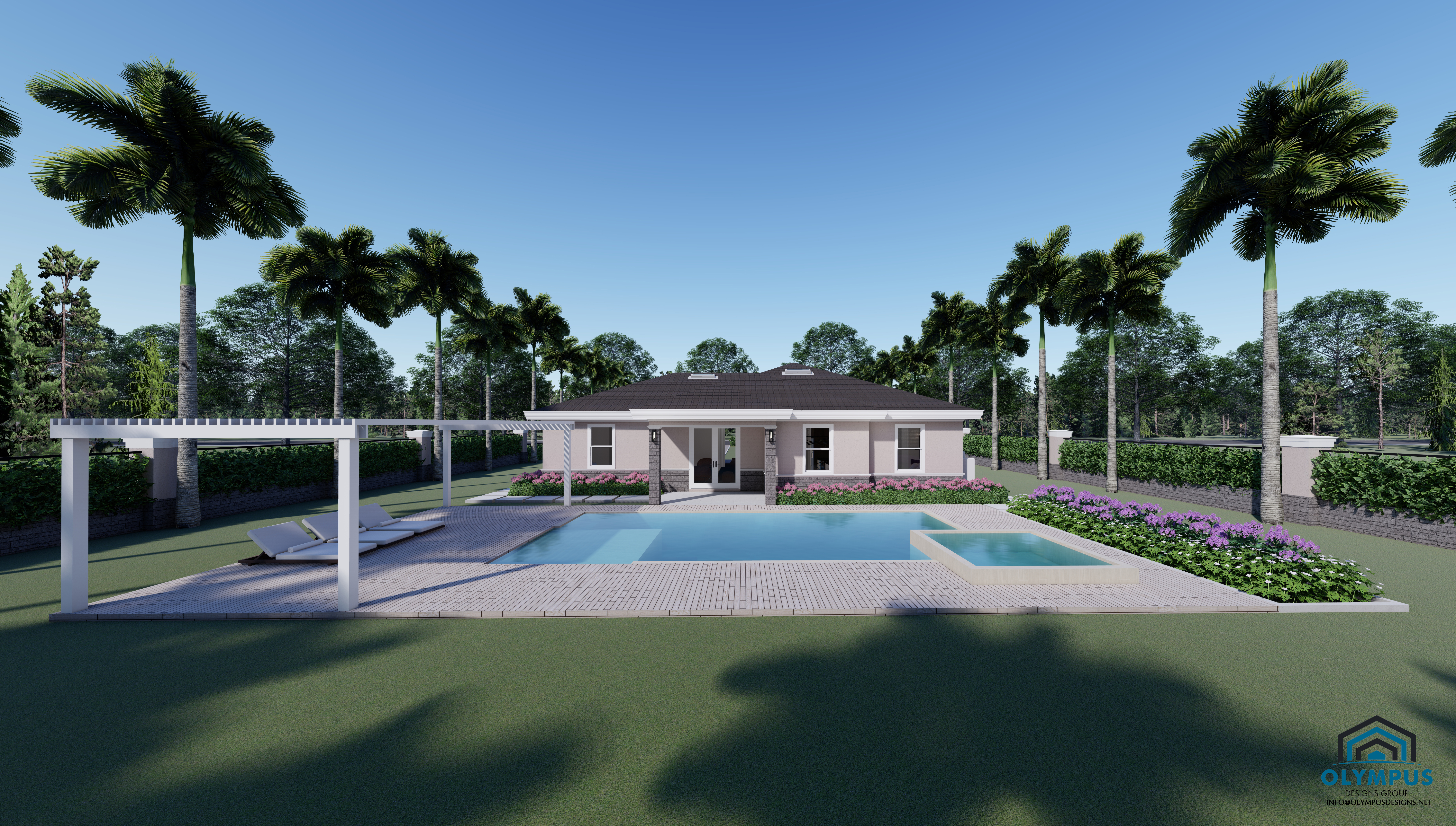 Zona Social con Piscina